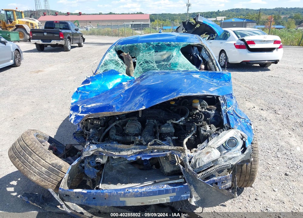 2015 SUBARU BRZ SERIES.BLUE VIN: JF1ZCAC19F9600485