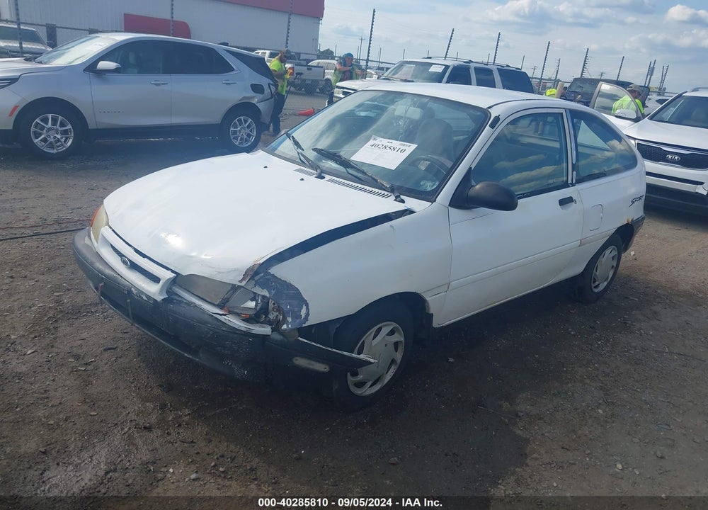 1996 FORD ASPIRE VIN: KNJLT05H4T6183307