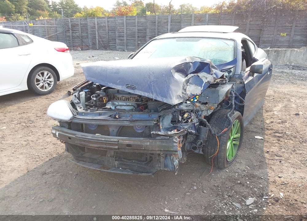 2007 HYUNDAI TIBURON GS VIN: KMHHM66D77U261841