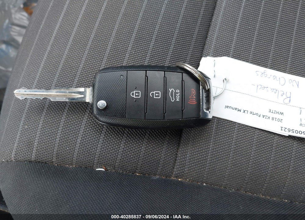 2018 KIA FORTE LX VIN: 3KPFL4A7XJE183257