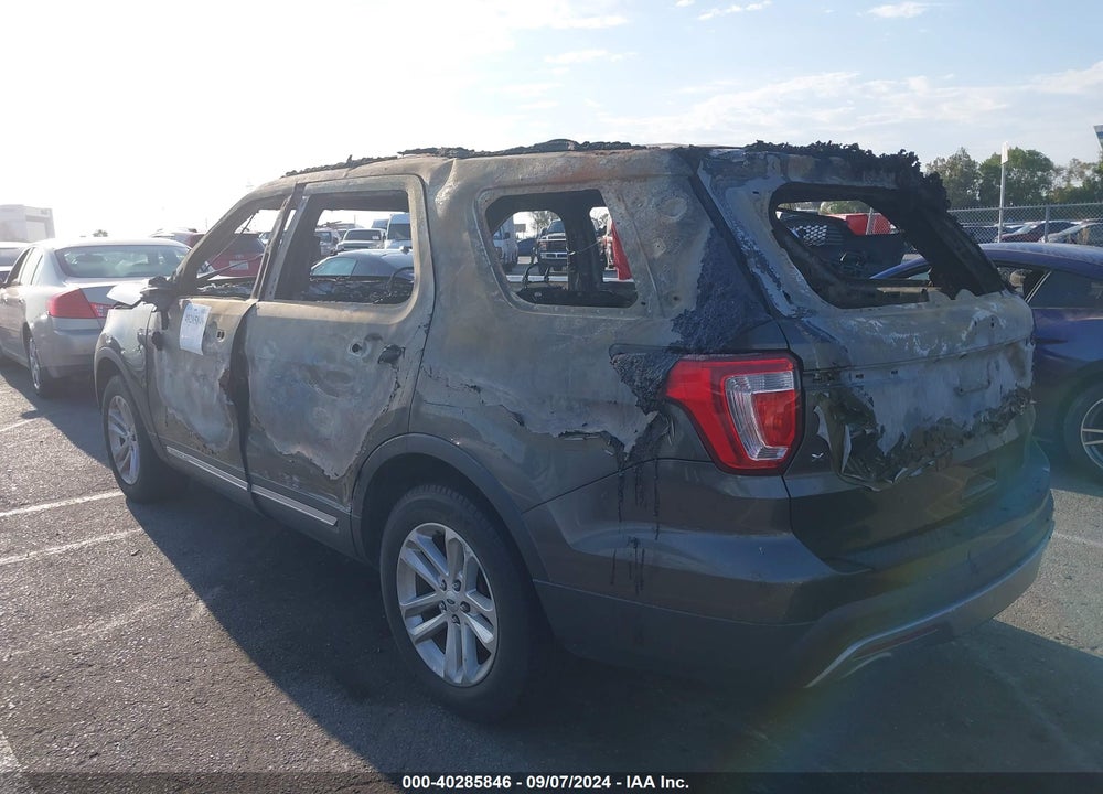 2017 FORD EXPLORER XLT VIN: 1FM5K7D86HGD55343