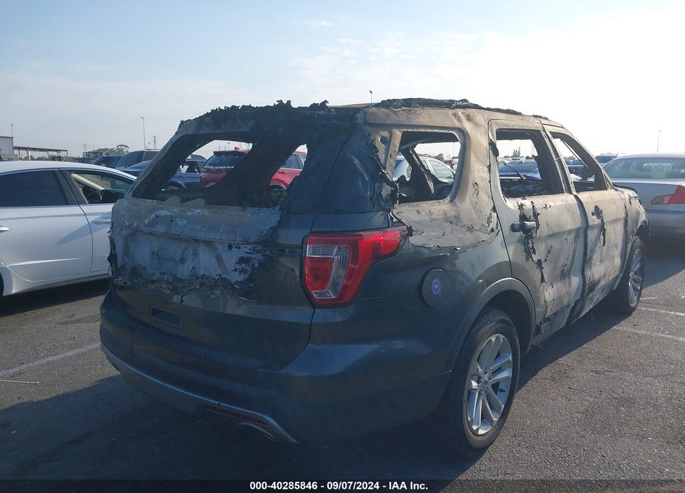 2017 FORD EXPLORER XLT VIN: 1FM5K7D86HGD55343