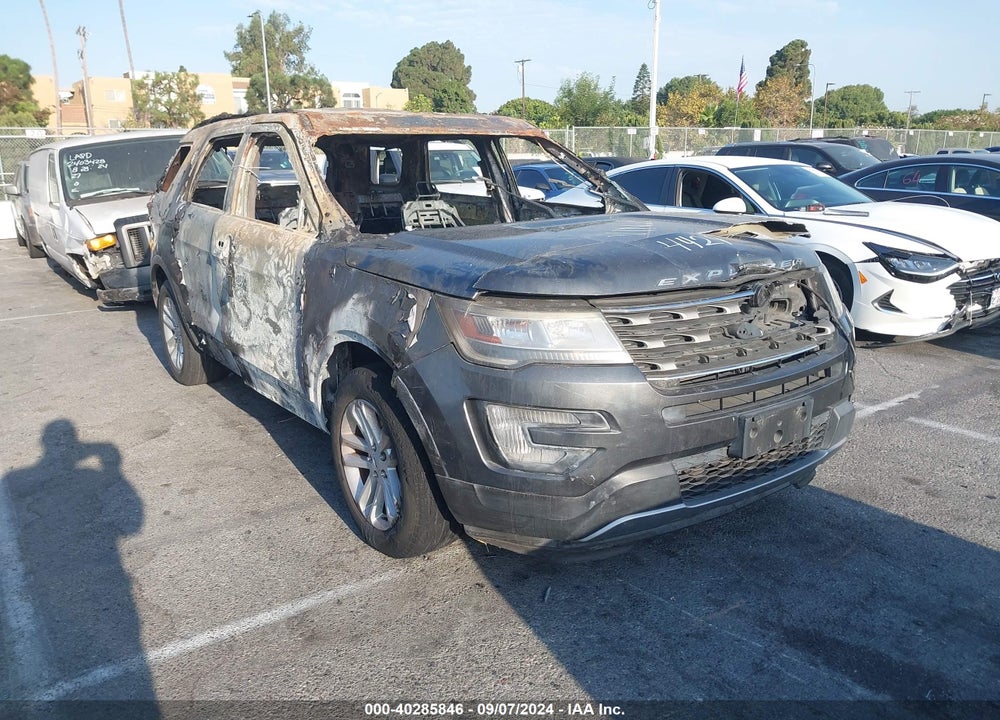 2017 FORD EXPLORER XLT VIN: 1FM5K7D86HGD55343