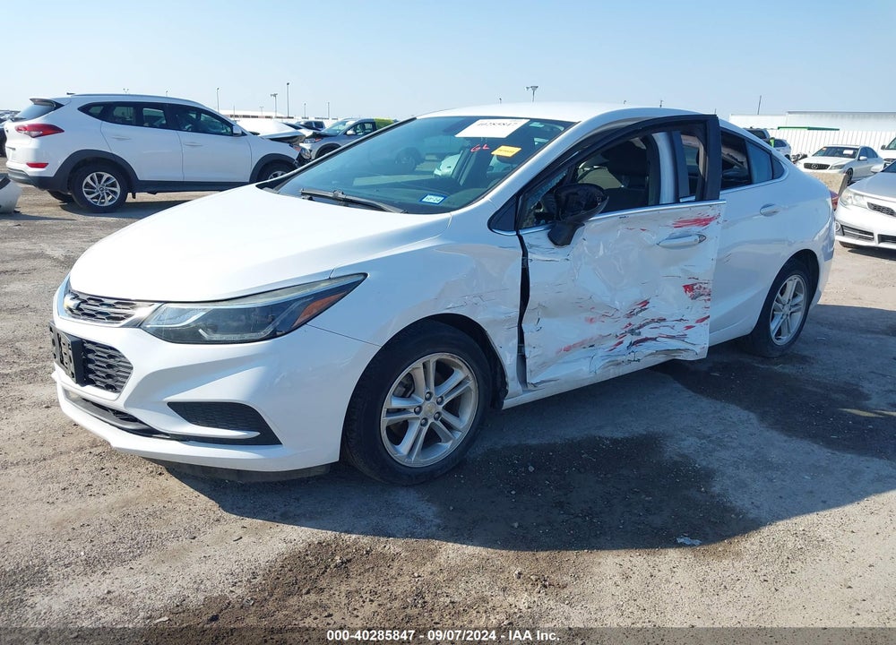 2017 CHEVROLET CRUZE LT AUTO VIN: 1G1BE5SM3H7124055