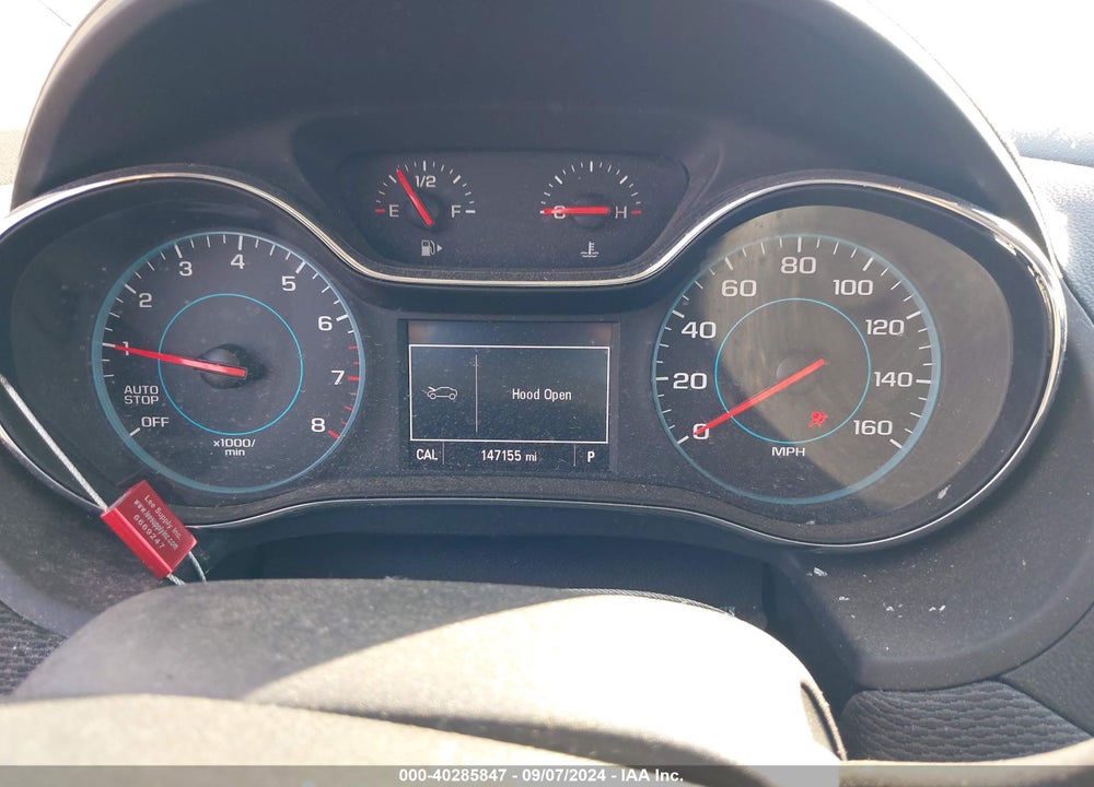 2017 CHEVROLET CRUZE LT AUTO VIN: 1G1BE5SM3H7124055
