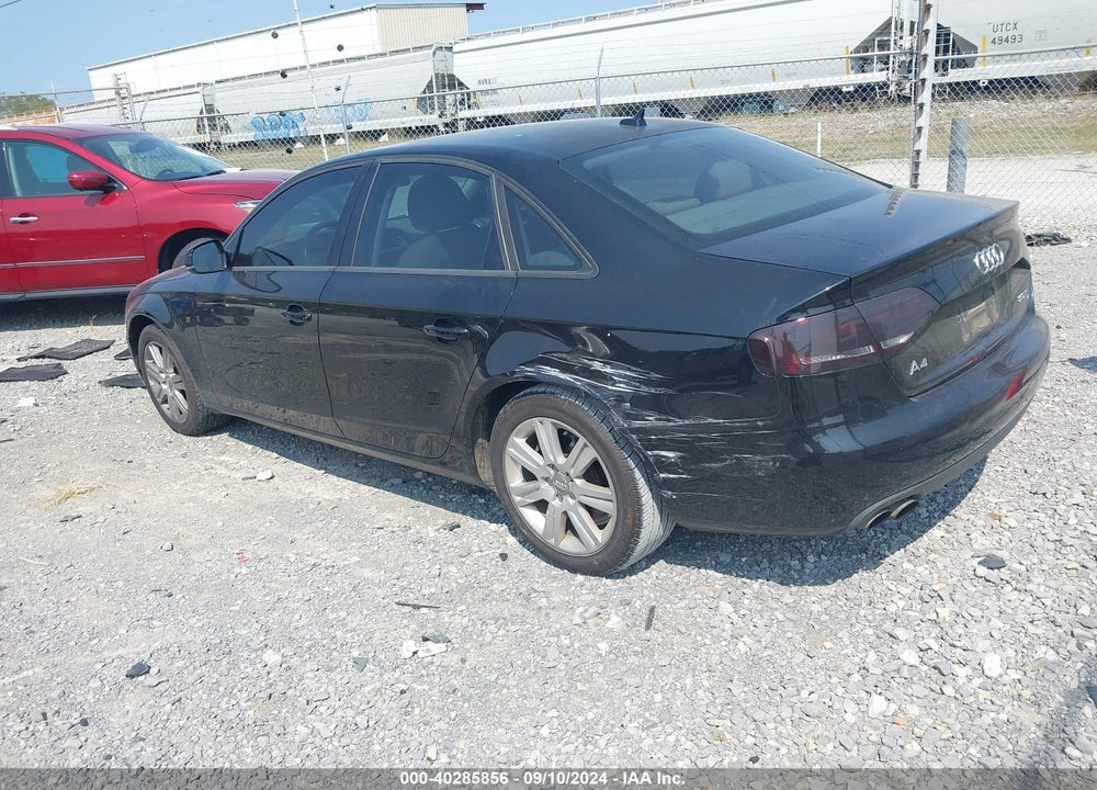 2011 AUDI A4 2.0T PREMIUM VIN: WAUAFAFLXBN018079