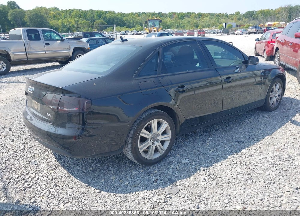 2011 AUDI A4 2.0T PREMIUM VIN: WAUAFAFLXBN018079