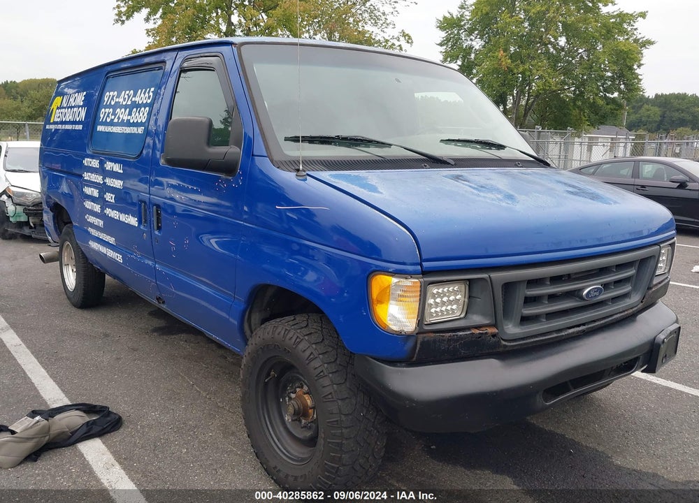 2004 FORD E-250 COMMERCIAL/RECREATIONAL VIN: 1FTNE24W84HA63680