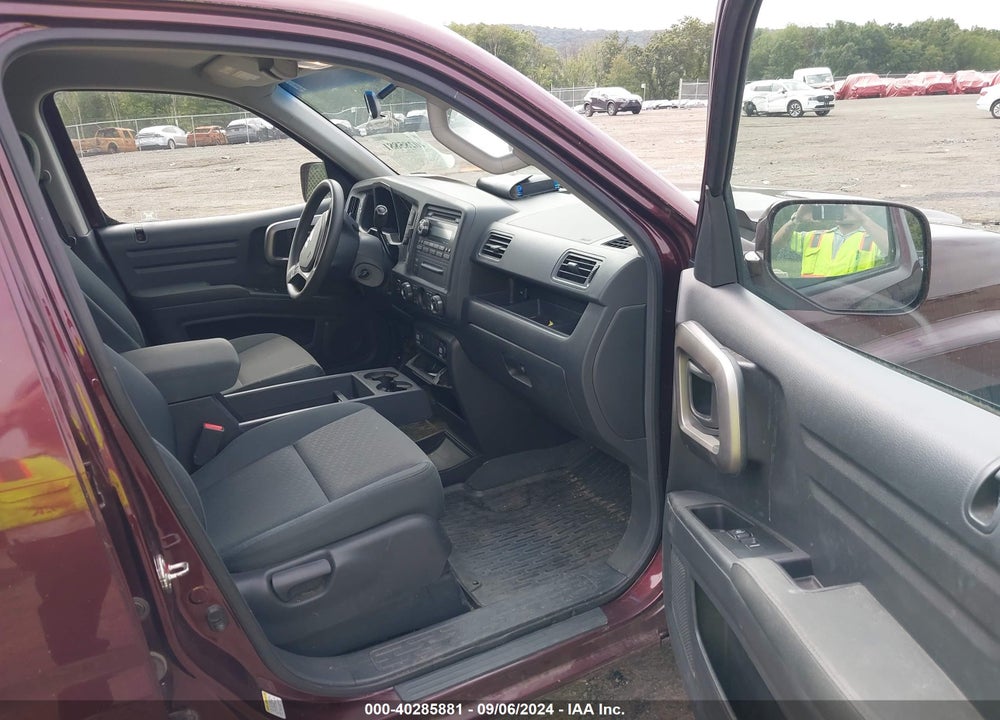 2009 HONDA RIDGELINE RTS VIN: 5FPYK16439B105411