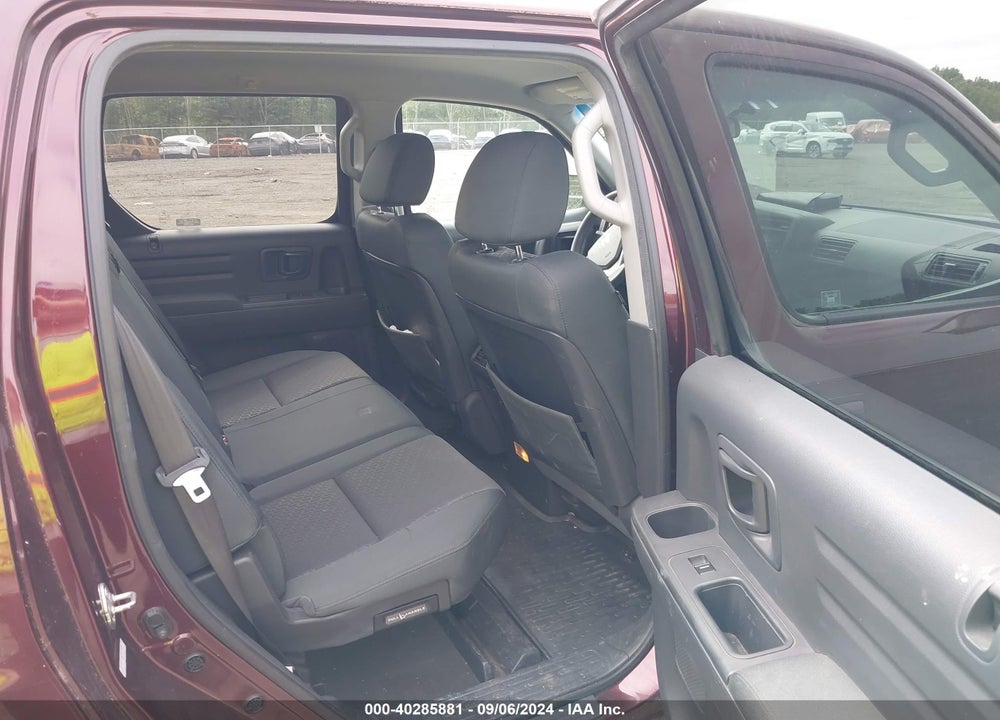 2009 HONDA RIDGELINE RTS VIN: 5FPYK16439B105411