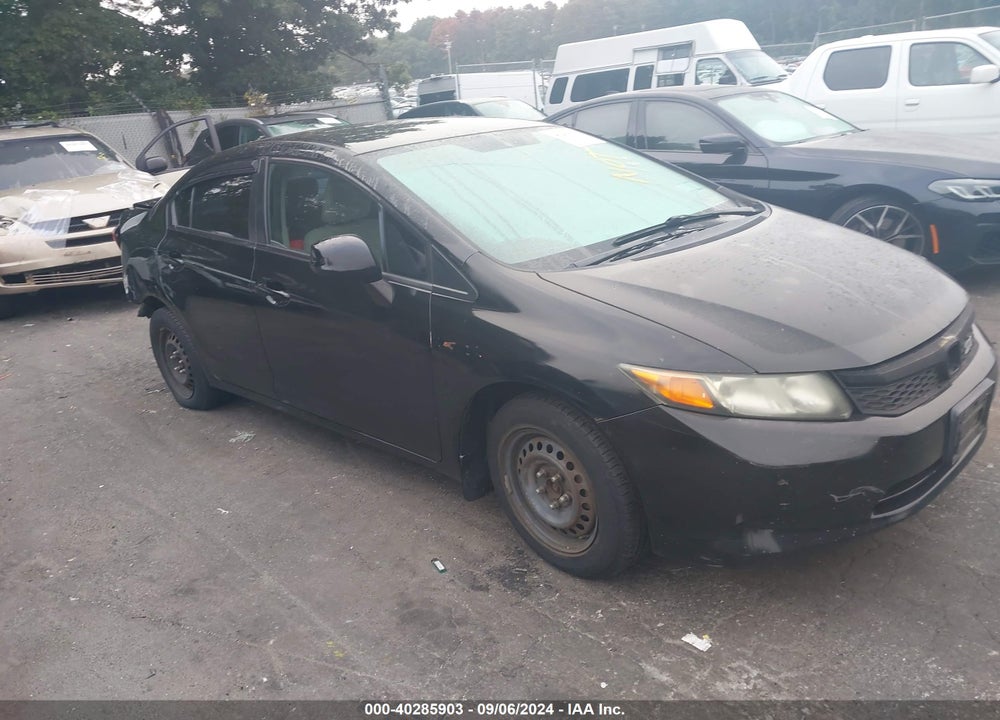 2012 HONDA CIVIC LX VIN: 2HGFB2F54CH329353