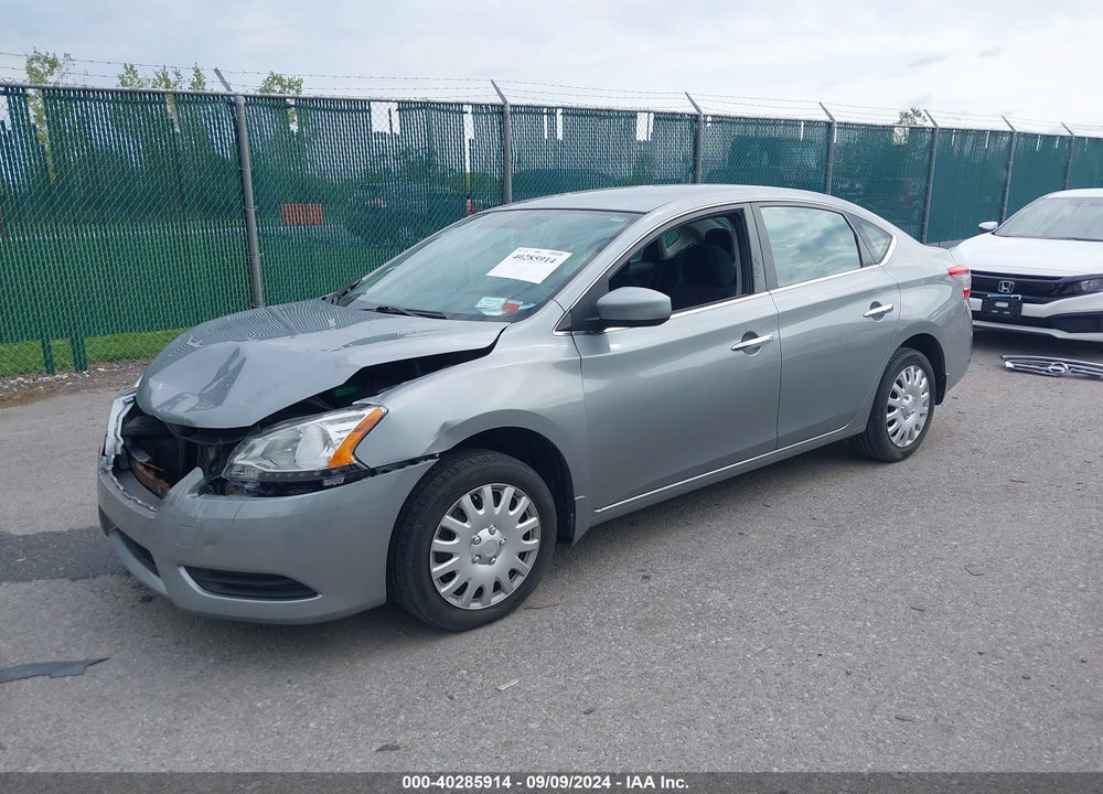 2014 NISSAN SENTRA SV VIN: 3N1AB7AP0EY305162