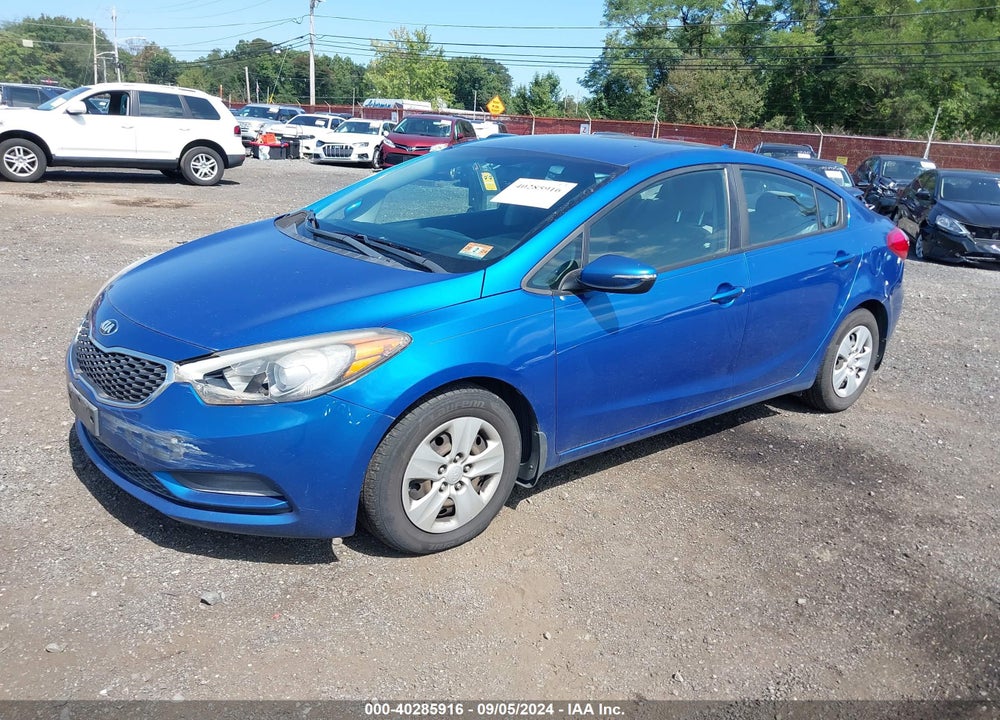 2015 KIA FORTE LX VIN: KNAFX4A6XF5338885