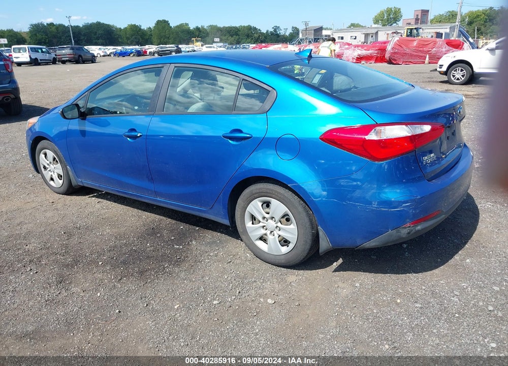 2015 KIA FORTE LX VIN: KNAFX4A6XF5338885