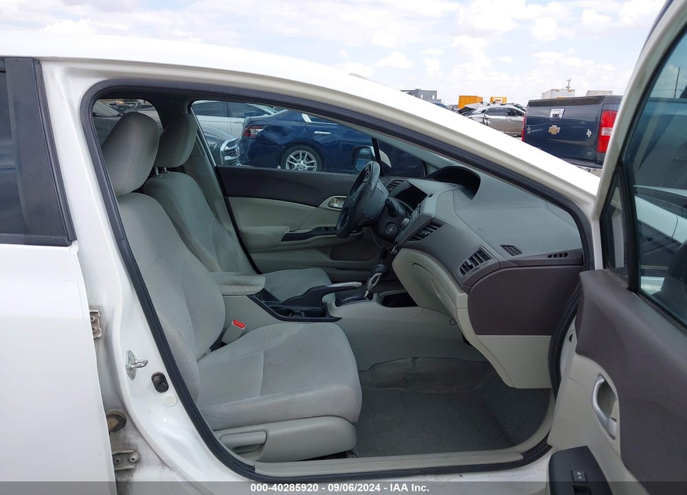 2012 HONDA CIVIC LX VIN: 2HGFB2F54CH569941