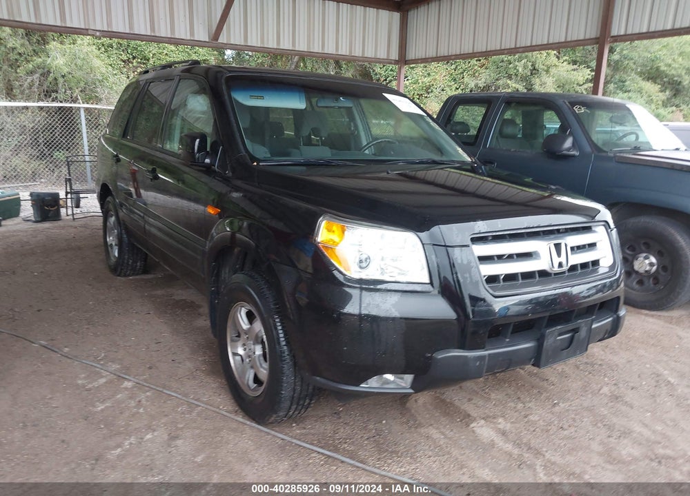 2008 HONDA PILOT SE VIN: 5FNYF18308B040730
