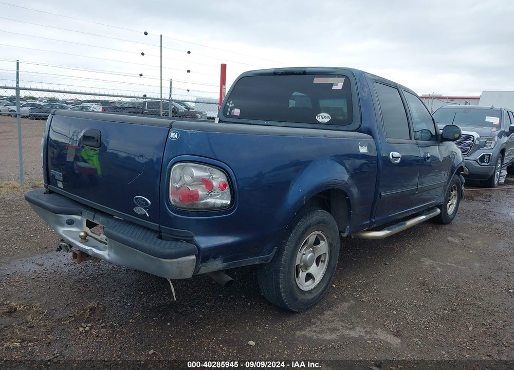 2002 FORD F-150 LARIAT/XLT VIN: 1FTRW07L92KB73335