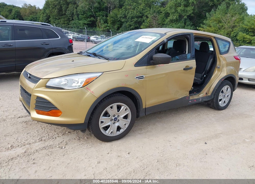 2014 FORD ESCAPE S VIN: 1FMCU0F7XEUC11191