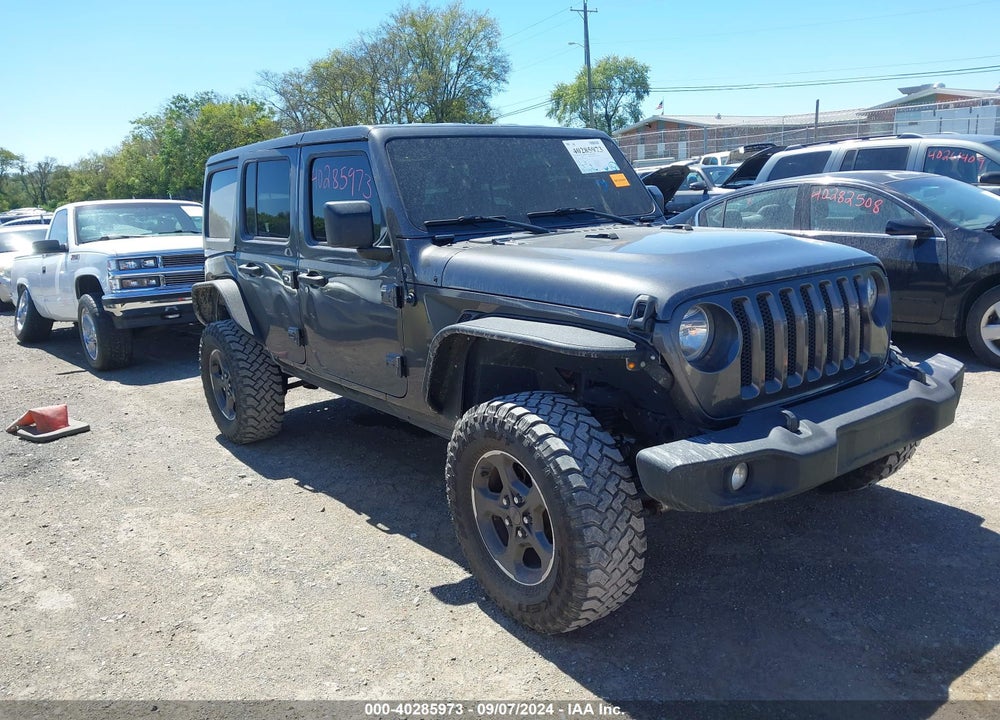 2019 JEEP WRANGLER UNLIMITED SPORT S 4X4 VIN: 1C4HJXDG2KW602110
