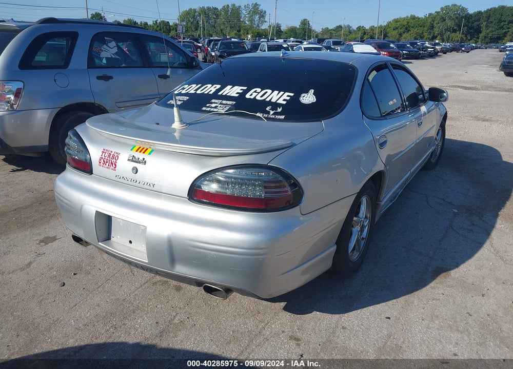 2003 PONTIAC GRAND PRIX GTP VIN: 1G2WR521X3F154319