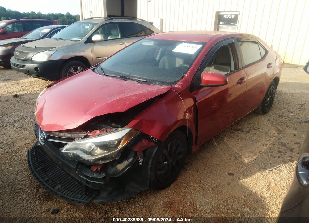2016 TOYOTA COROLLA LE VIN: 2T1BURHE4GC605446