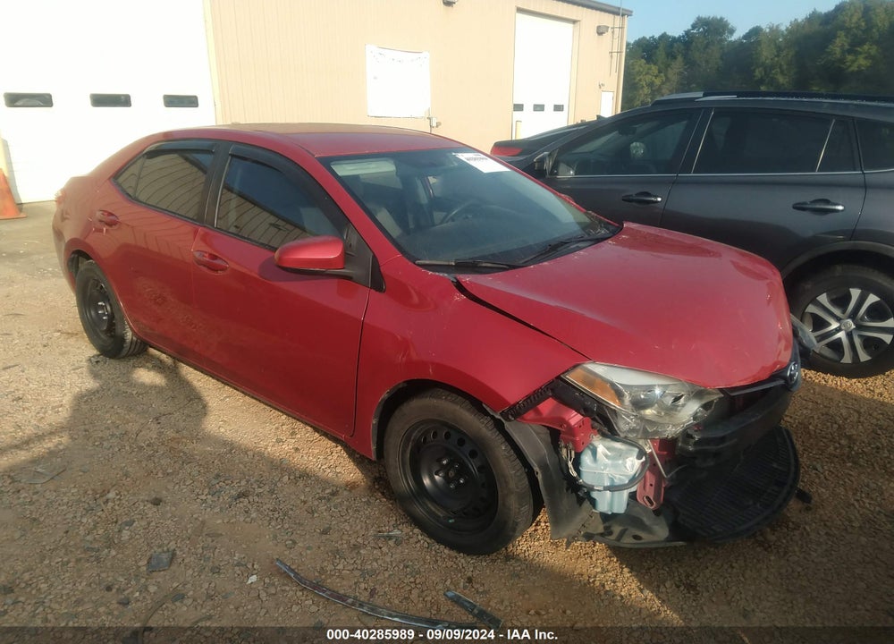 2016 TOYOTA COROLLA LE VIN: 2T1BURHE4GC605446