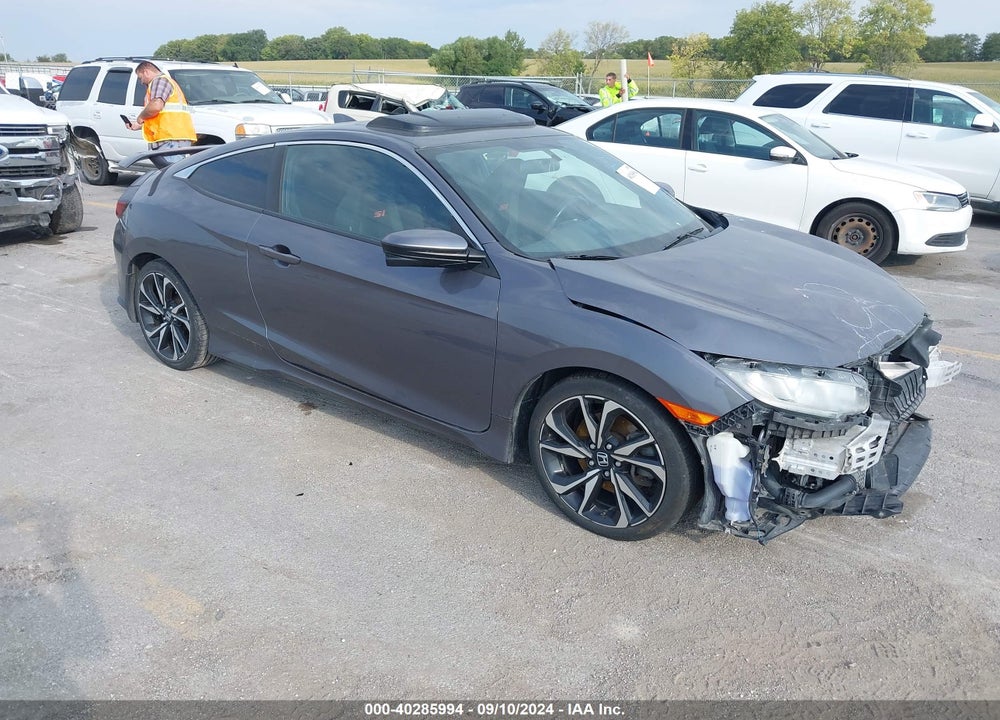 2018 HONDA CIVIC SI VIN: 2HGFC3A55JH752160