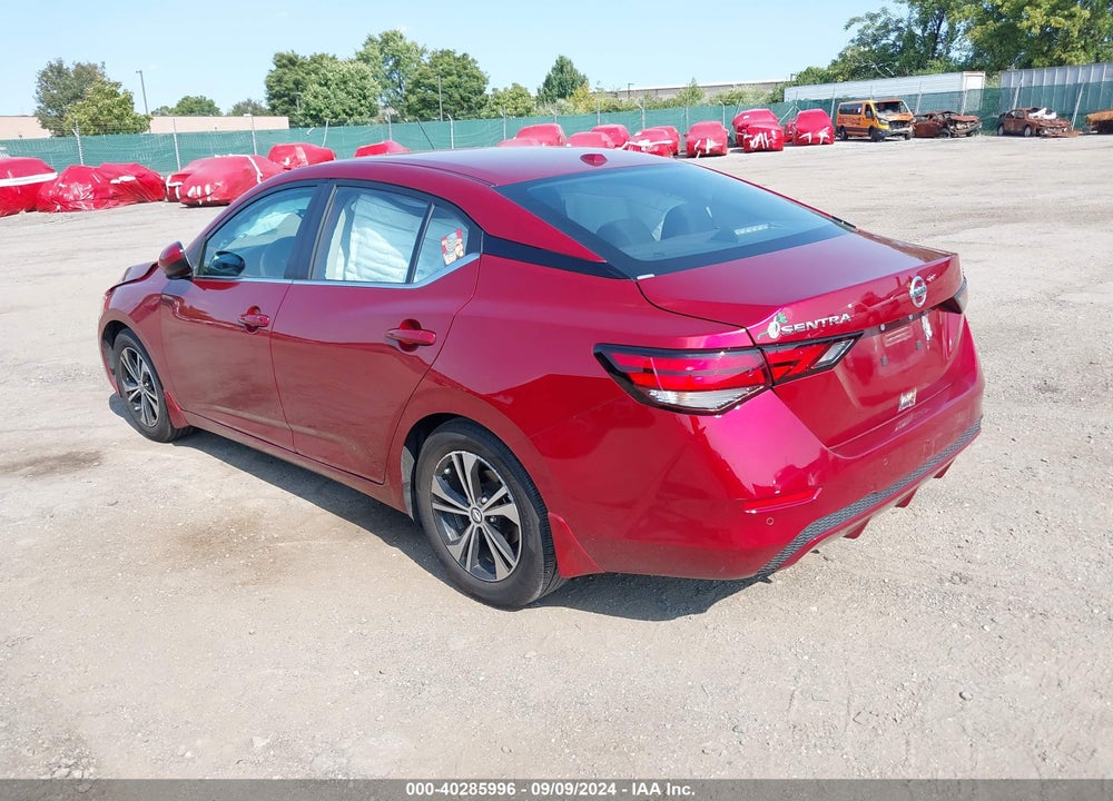 2023 NISSAN SENTRA VIN: 3N1AB8CV1PY267011