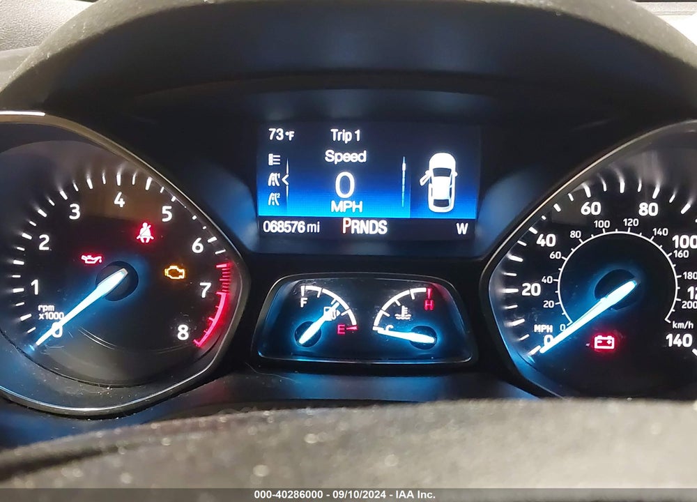 2017 FORD ESCAPE S VIN: 1FMCU0F78HUE48038