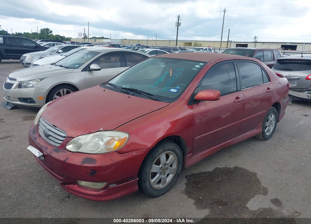 2003 TOYOTA COROLLA VIN: 1NXBR32E83Z112448