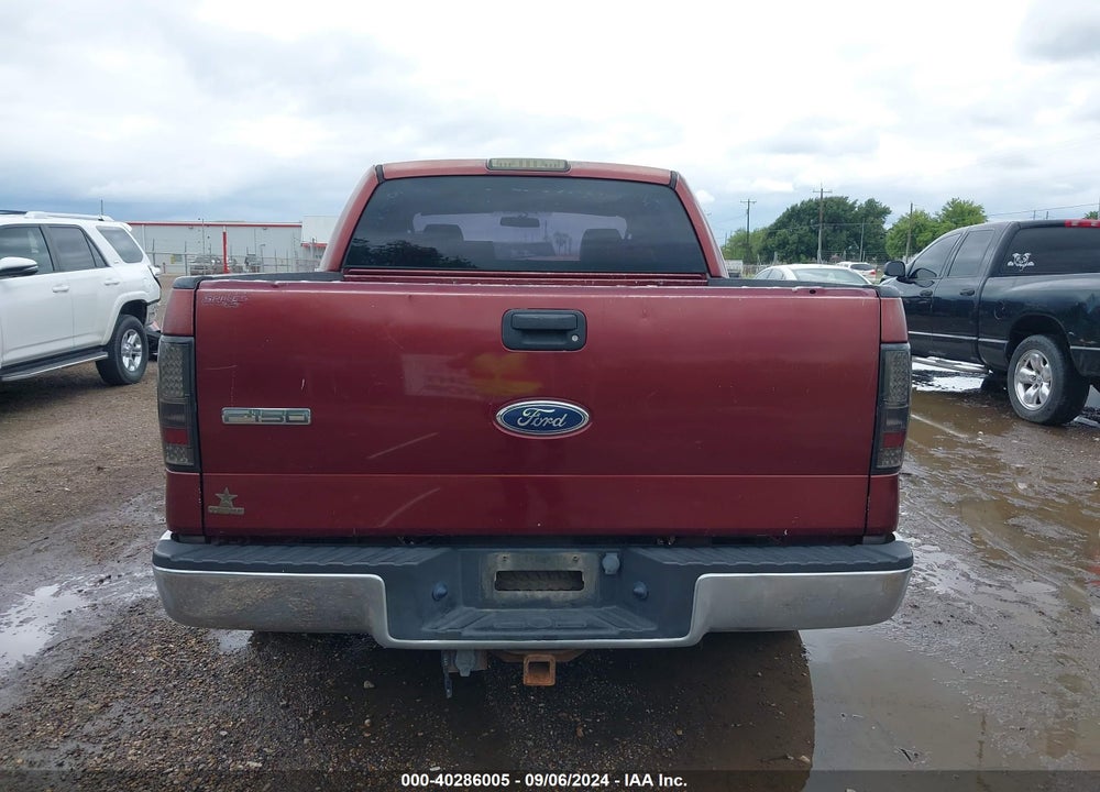2005 FORD F-150 XLT VIN: 1FTRW12W85FB62203