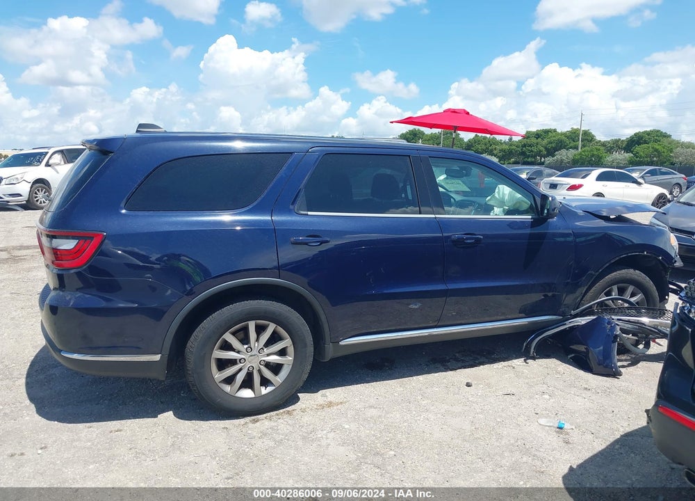 2017 DODGE DURANGO SXT RWD VIN: 1C4RDHAG8HC790910