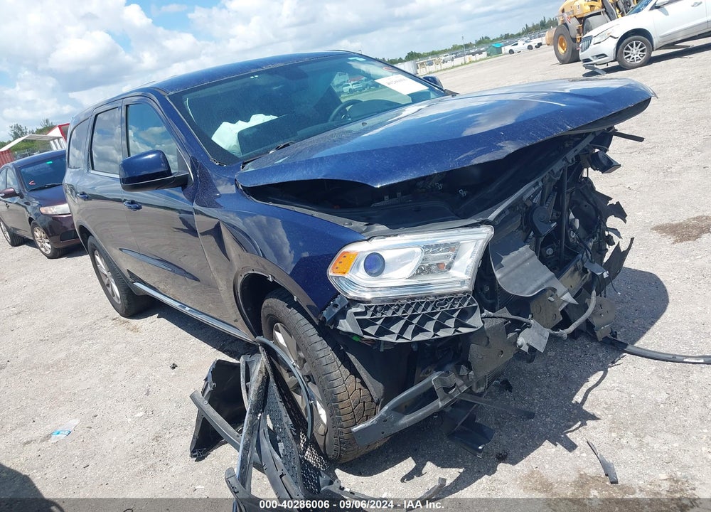 2017 DODGE DURANGO SXT RWD VIN: 1C4RDHAG8HC790910