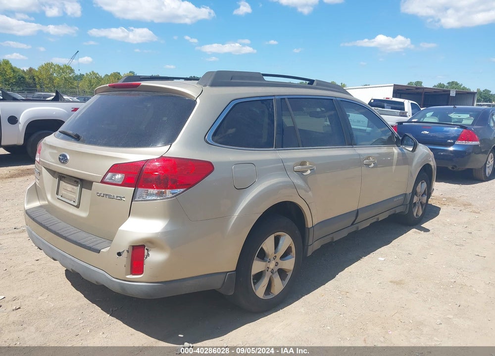 2010 SUBARU OUTBACK 2.5I PREMIUM VIN: 4S4BRCCC4A3369042