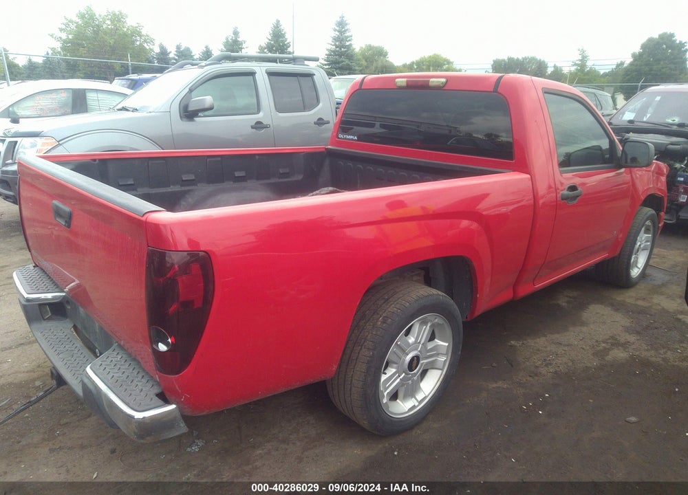 2006 CHEVROLET COLORADO WORK TRUCK VIN: 1GCCS148368331579