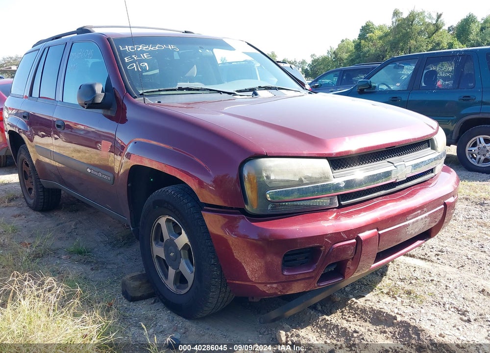 2004 CHEVROLET TRAILBLAZER VIN: 1GNDT13S842450122