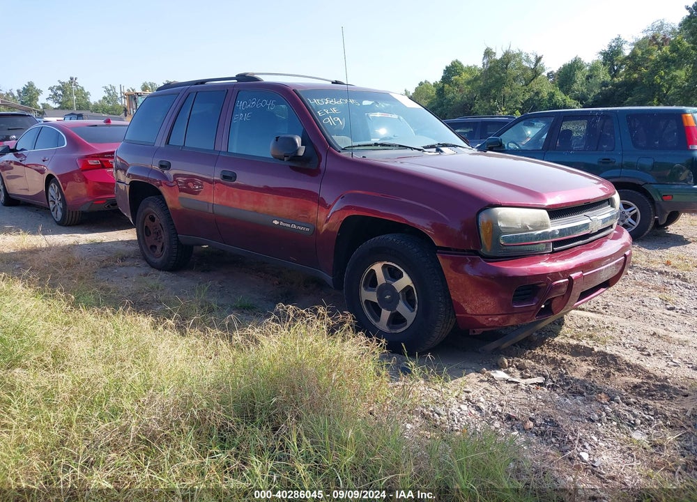 2004 CHEVROLET TRAILBLAZER VIN: 1GNDT13S842450122