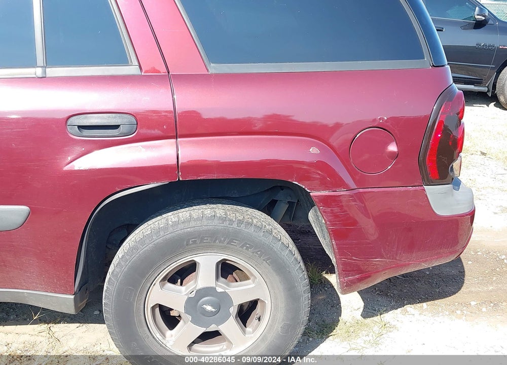 2004 CHEVROLET TRAILBLAZER VIN: 1GNDT13S842450122