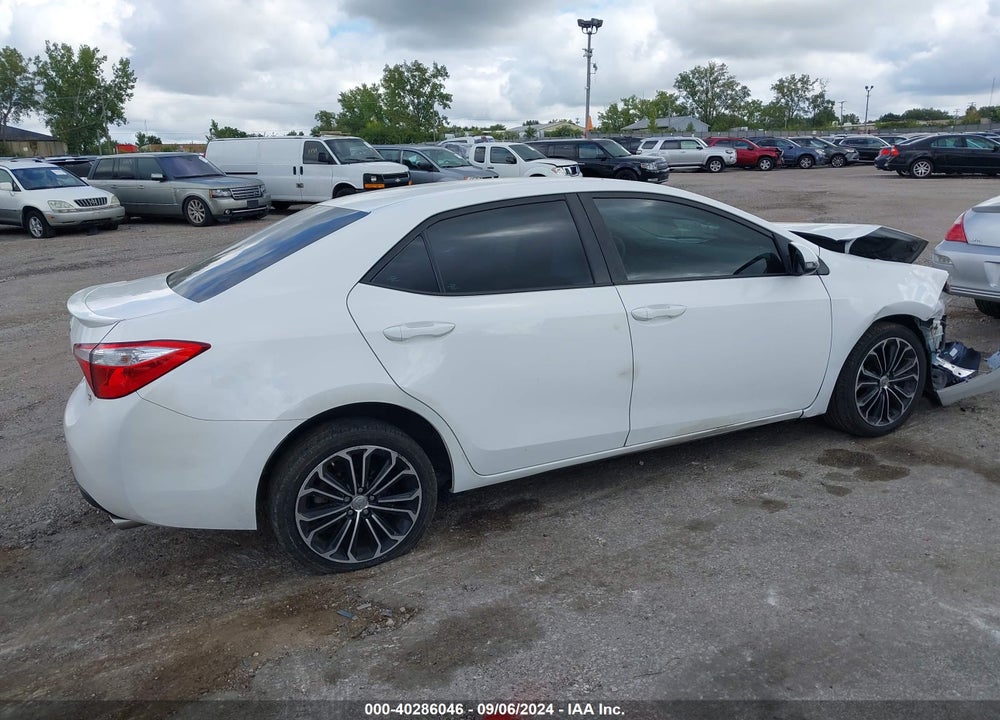 2016 TOYOTA COROLLA S PLUS VIN: 2T1BURHE4GC551047
