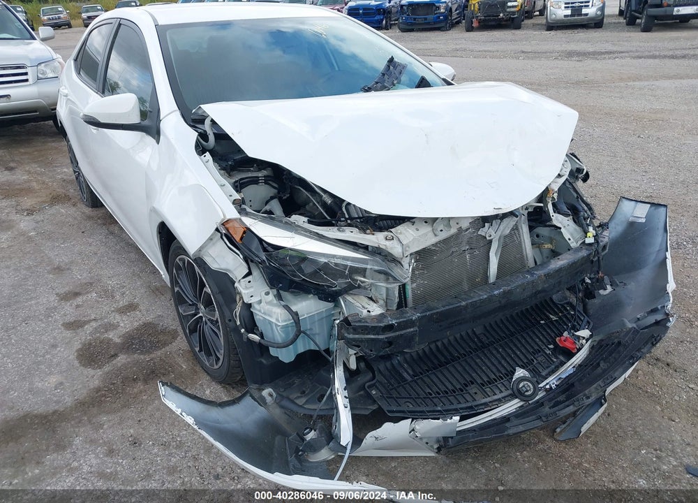 2016 TOYOTA COROLLA S PLUS VIN: 2T1BURHE4GC551047