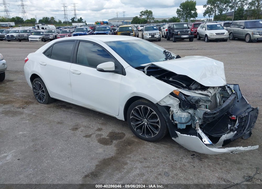 2016 TOYOTA COROLLA S PLUS VIN: 2T1BURHE4GC551047