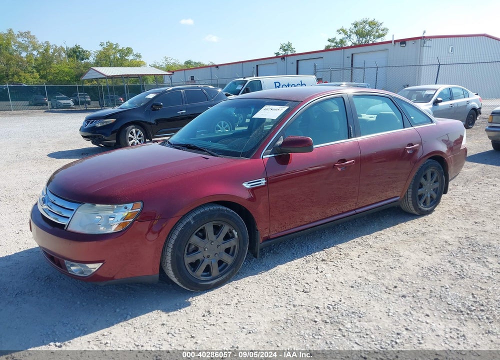 2008 FORD TAURUS SEL VIN: 1FAHP24W88G171886
