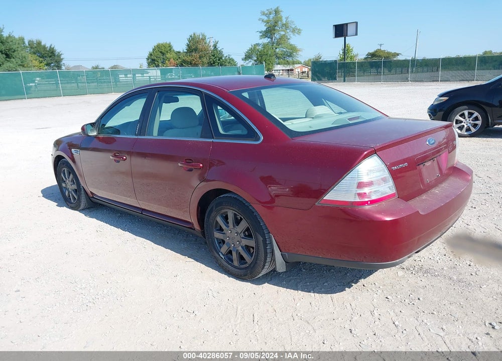 2008 FORD TAURUS SEL VIN: 1FAHP24W88G171886