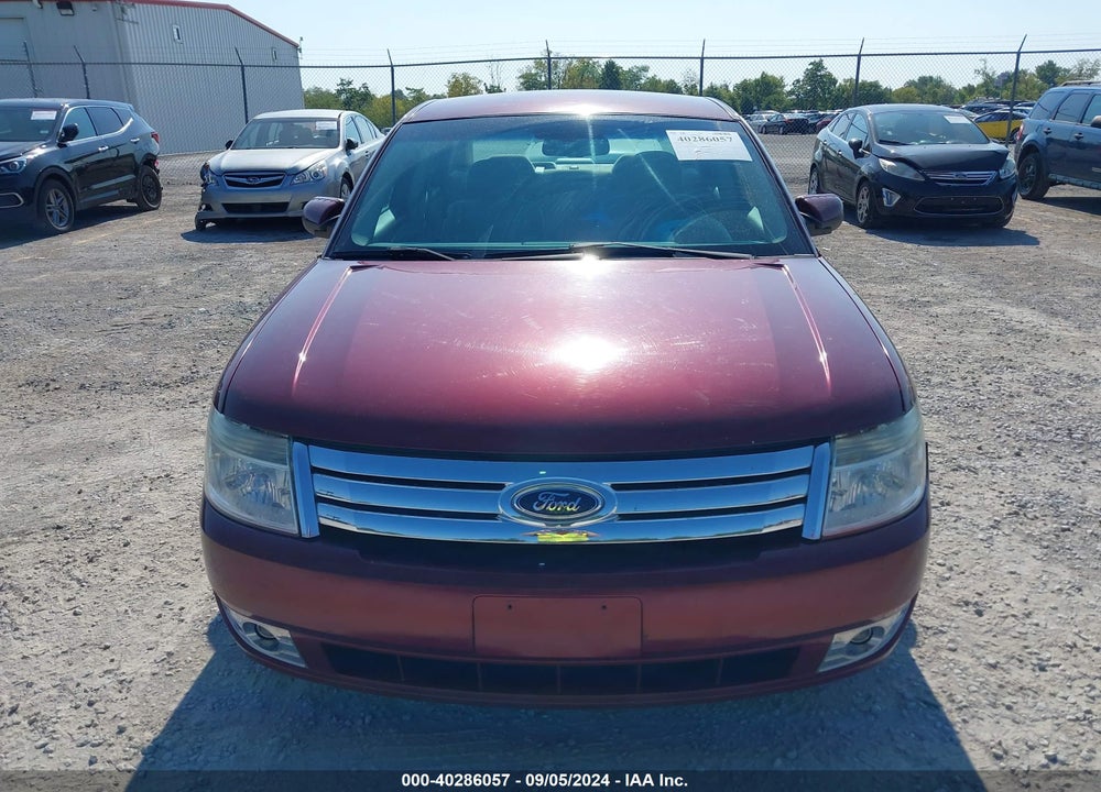 2008 FORD TAURUS SEL VIN: 1FAHP24W88G171886