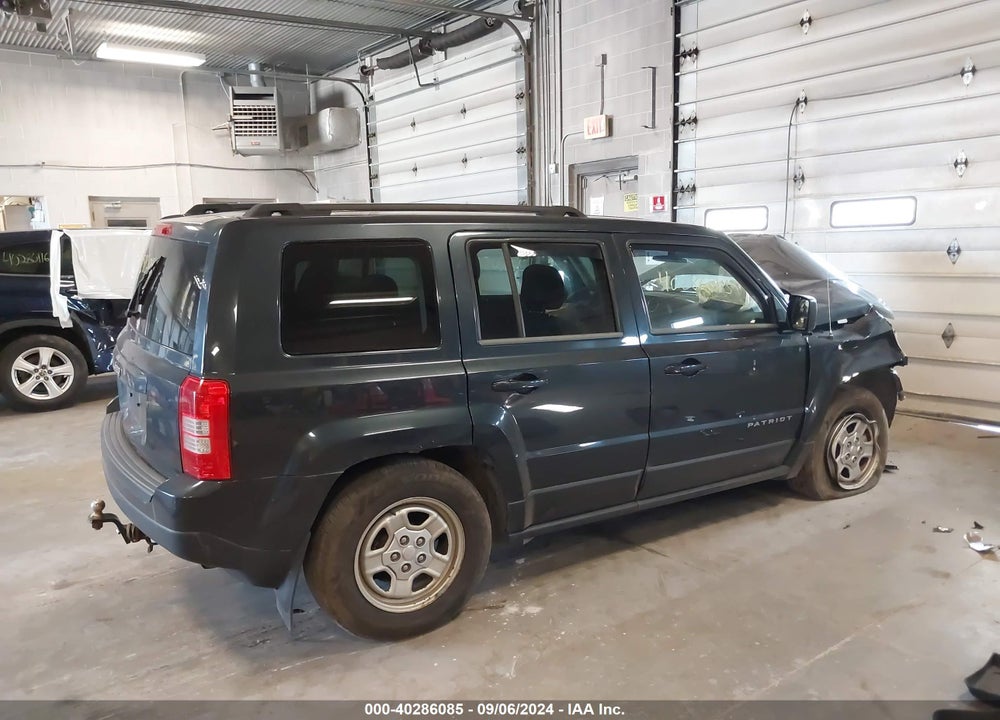 2014 JEEP PATRIOT SPORT VIN: 1C4NJRBB4ED595943