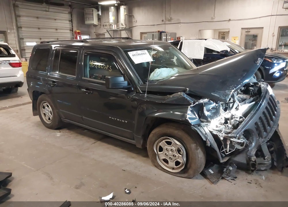 2014 JEEP PATRIOT SPORT VIN: 1C4NJRBB4ED595943