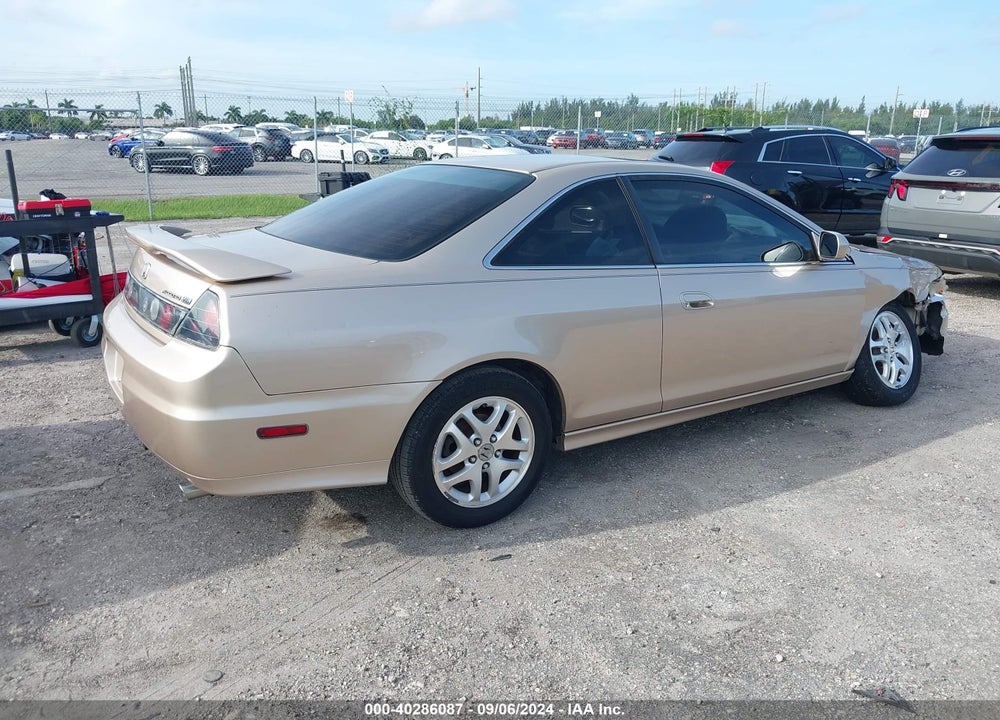 2002 HONDA ACCORD 3.0 EX VIN: 1HGCG22572A003599
