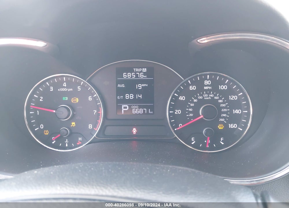 2016 KIA FORTE LX VIN: KNAFK4A67G5589198