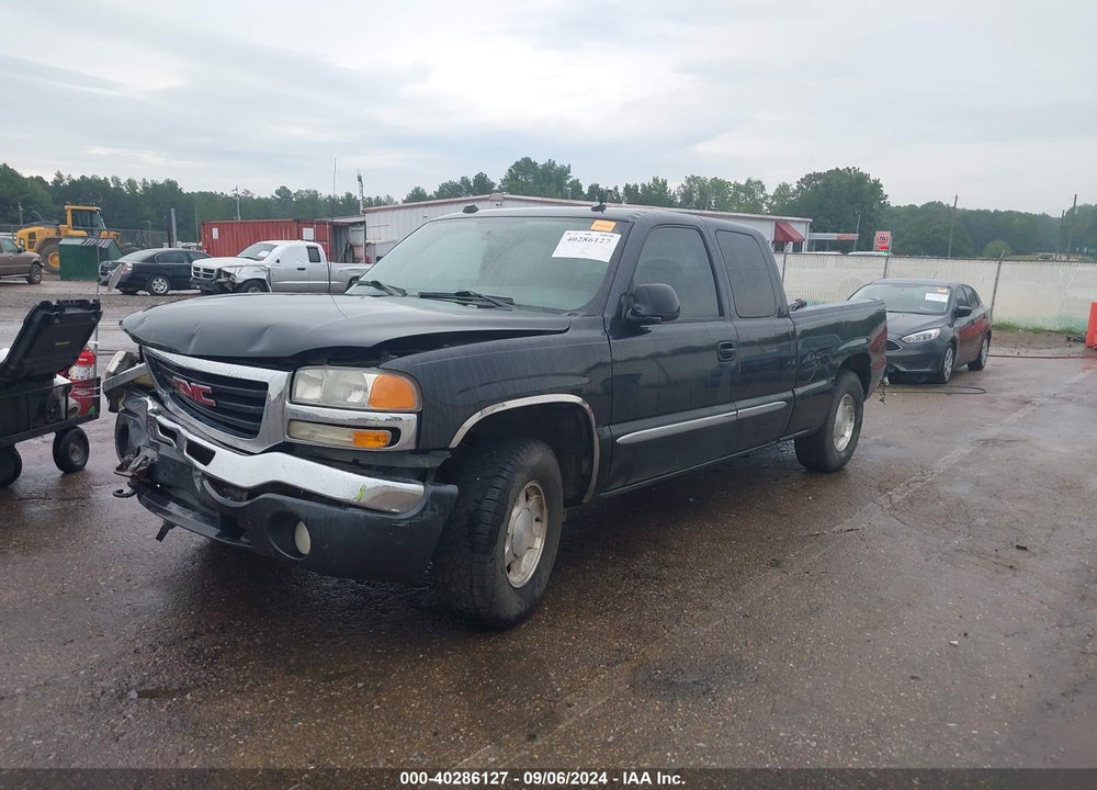 2004 GMC SIERRA 1500 SLE VIN: 2GTEK19T241119486
