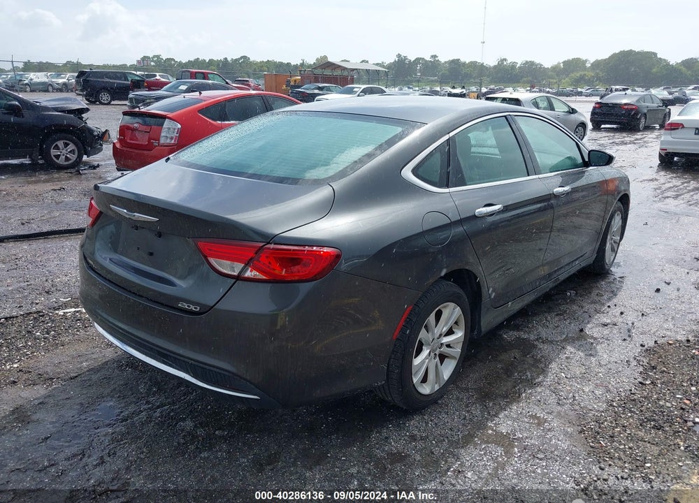2016 CHRYSLER 200 LIMITED VIN: 1C3CCCAB0GN181138